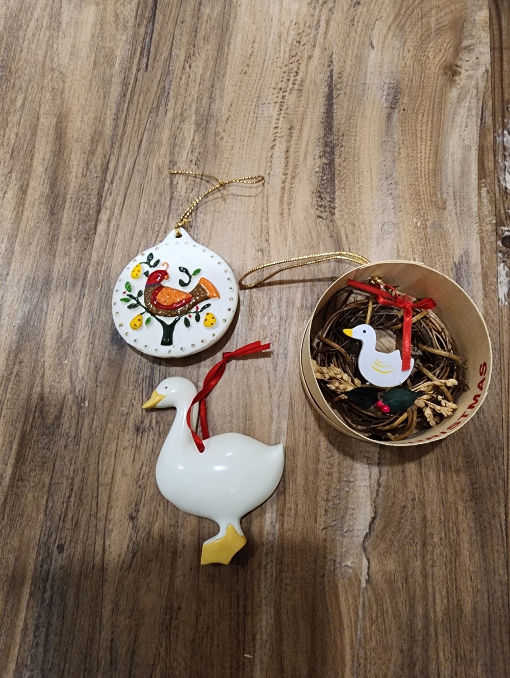 Vintage Duck Ornaments